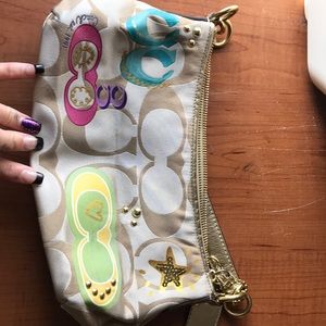 Sm coach bag w/ matching wallet